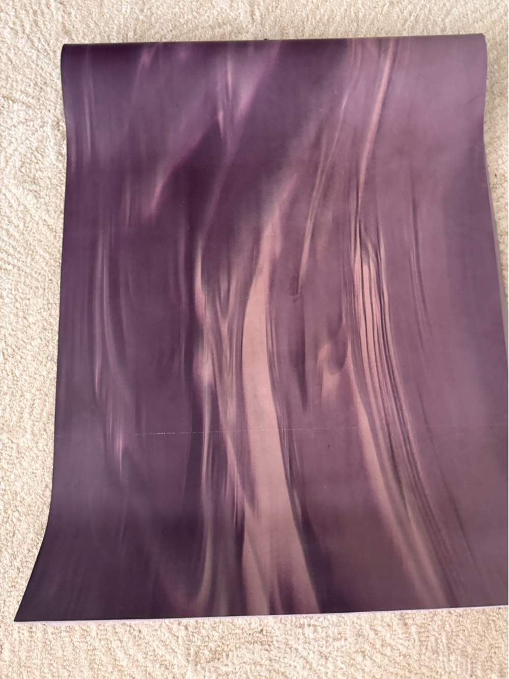 Lululemon Athletica Plum/Pink Yoga Mat - Dual-Tone Non-Slip Exercise Mat UNISEX - Picture 3 of 15